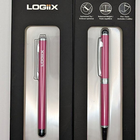 Logiix Other - Logiix Stylus Duo Plus and Stylus Pro - NIB - PINK - TWO